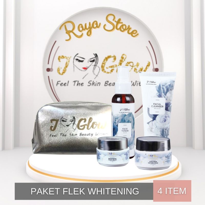 jglow skincare paket super whitening / j-glow paket super whitening / j glow paket super whitening