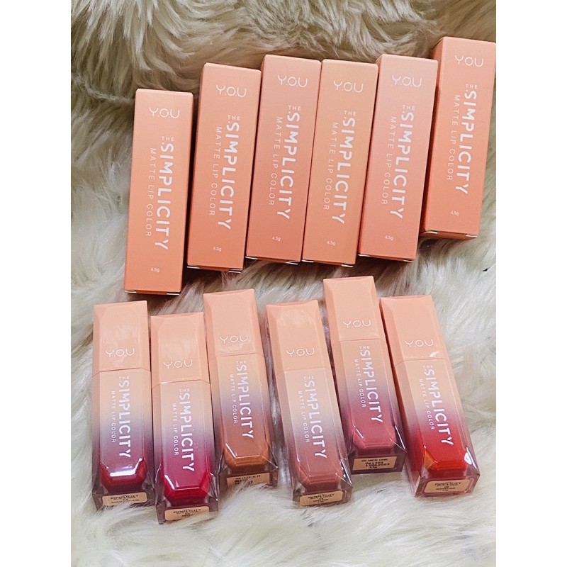 Y.O.U the SIMPLICITY Matte Lip Color Lipcream