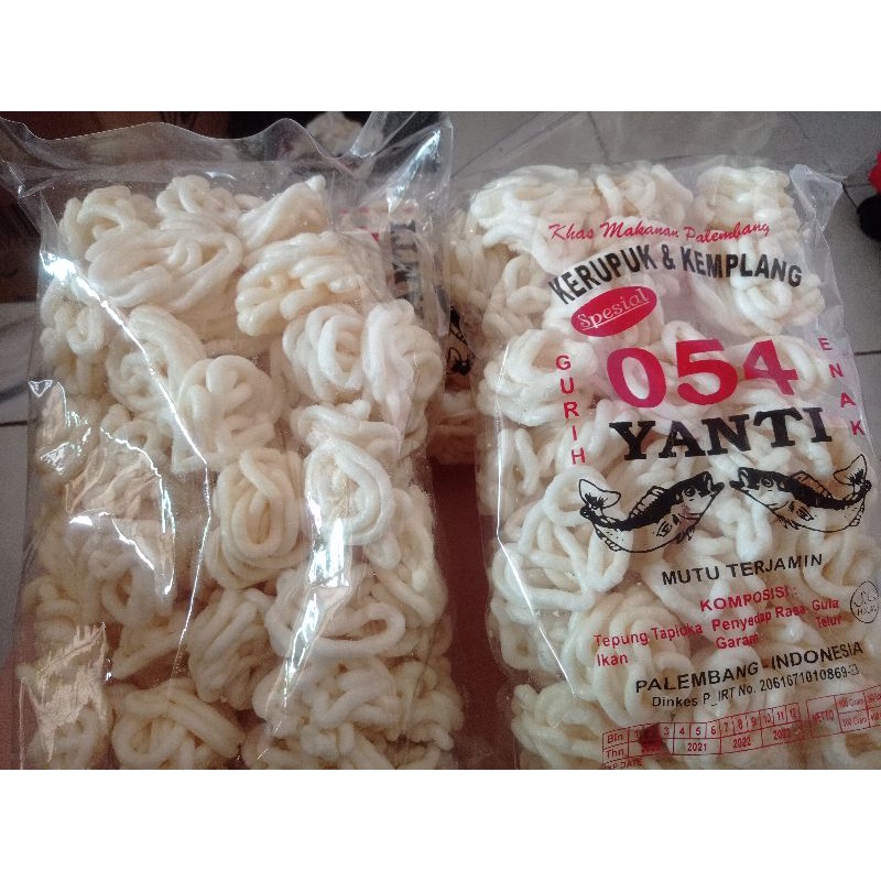 

kerupuk konde mini atau keriting