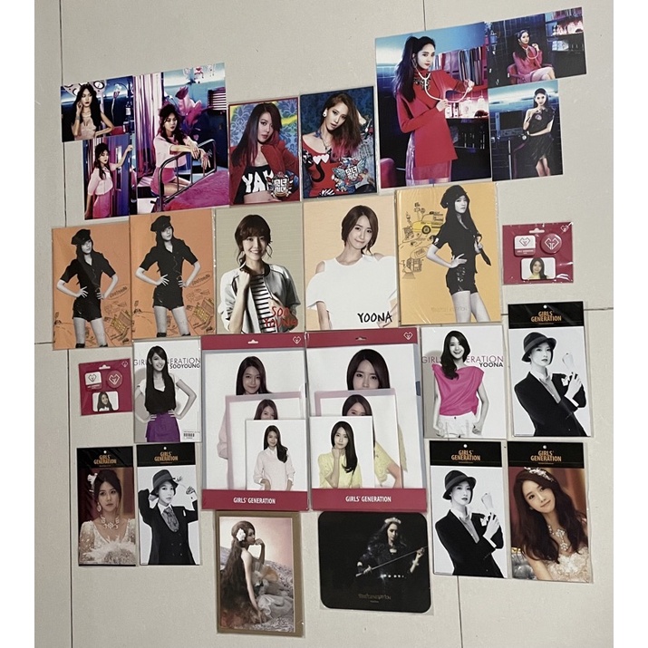 SNSD Girls Generation Yoona Sooyoung L Holder Notebook Postcard