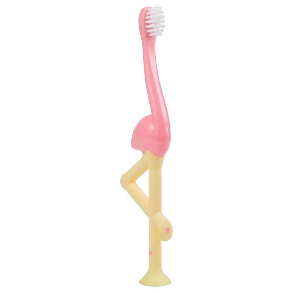 Sikat Gigi Anak 1-4 Tahun Dr. Brown's Toothbrush Flamingo HG058