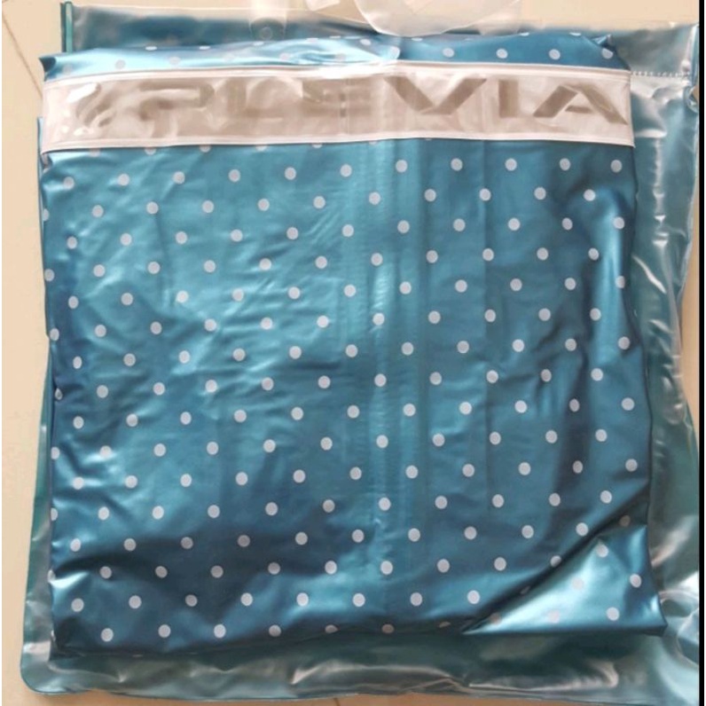 Jas hujan polkadot baju celana plevia 810