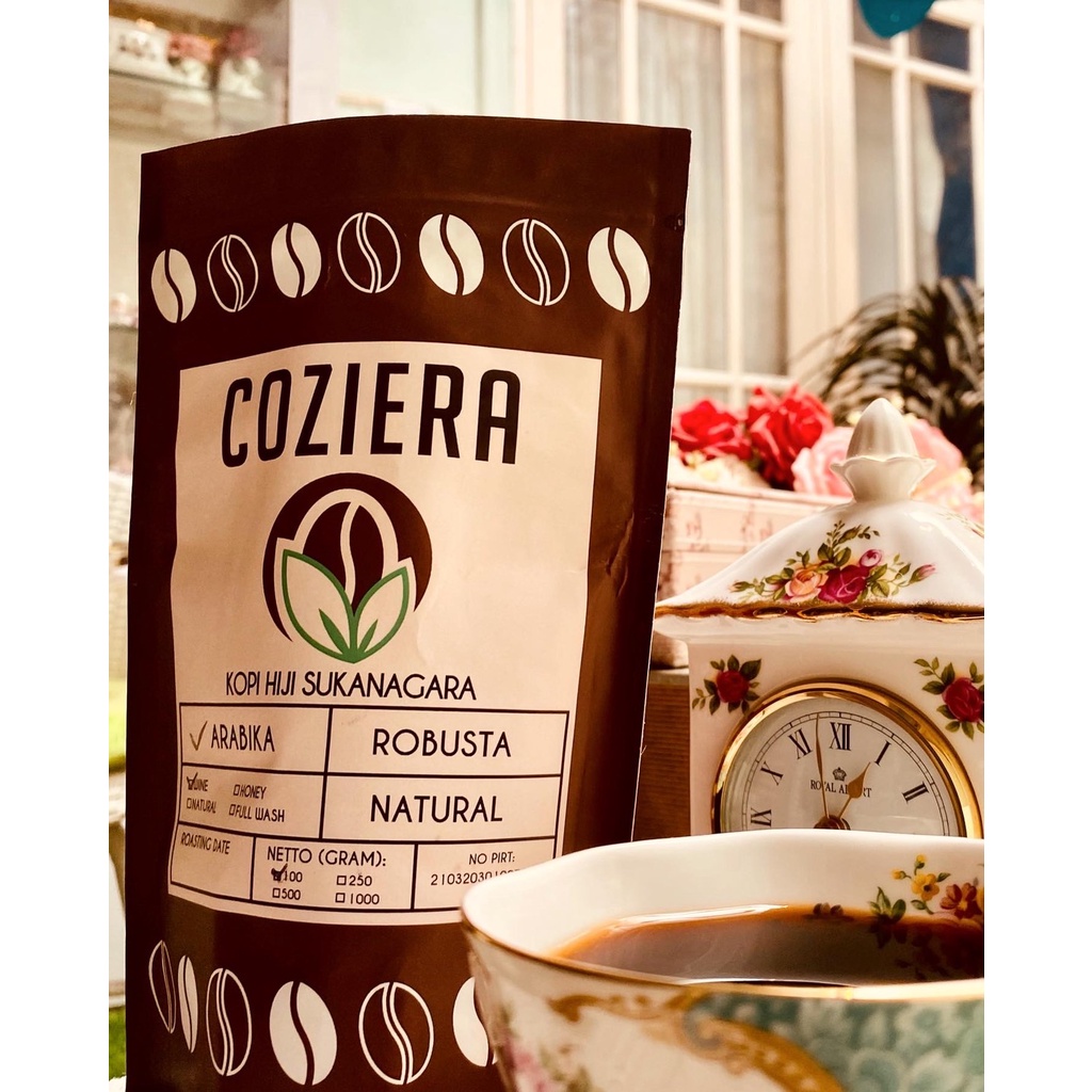 

KOPI ARABIKA BUBUK SUKANAGARA (Fullwash) "Coziera" 100gr