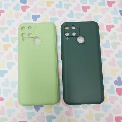 Case TPU Macaron Warna Warni Realme C15