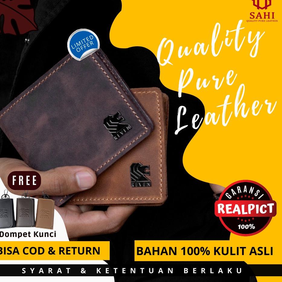 (TERBAIK) Dompet Laki Laki Dompet Laki Laki Kulit asli Dompet kulit asli pria dompet kulit pria orig