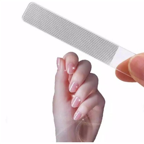 Kikir Kuku Mengkilap Tahan Lama Pengasah Kuku Kaca Nano Glas Crystal Glass Nail Files Manicure Pedicure  Perawatan Jari