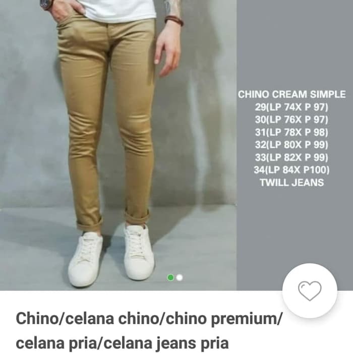 (BISA COD) Celana chino pants bahan stech / chino  pensil cowok panjang /DYZHAcollection