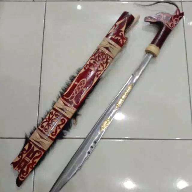 Mandau Dayak Borneo Asli