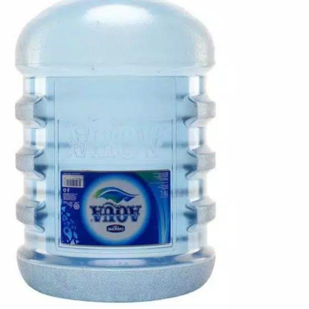 Aqua, GALON KOSONG NYA SAJA, yang isi 19 L, ORIGINAL, MURAH