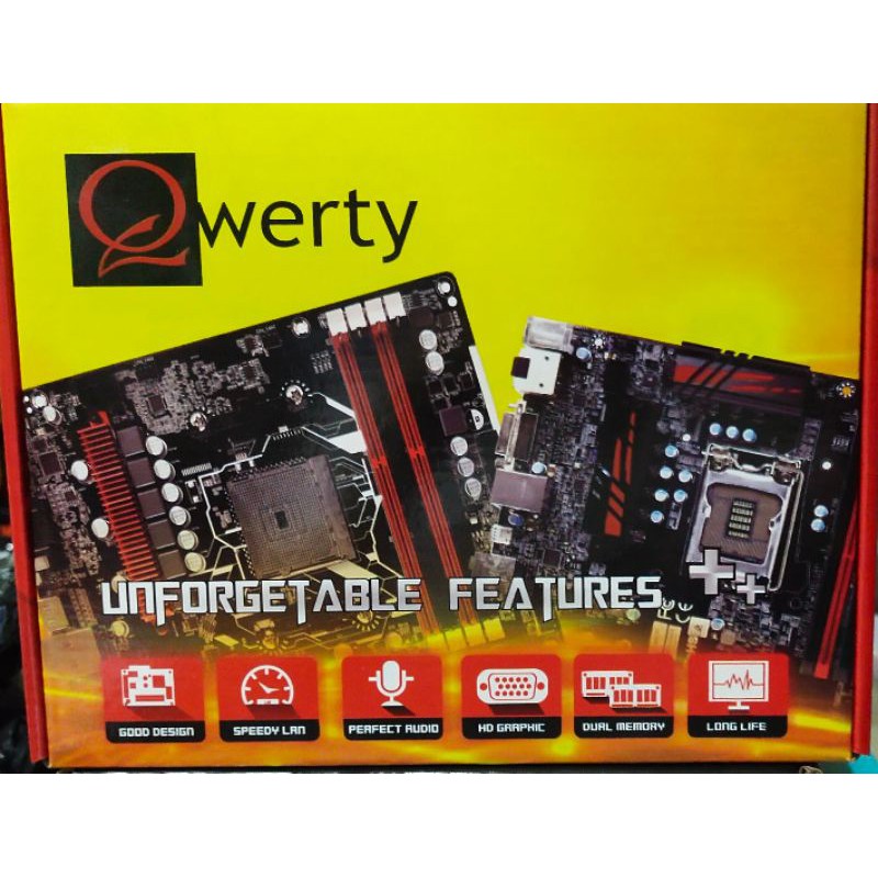 MAINBOARD QWERTY H61 SOCKET 1155