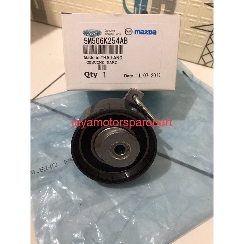 Jual bearing tensioner timing belt idler ford fiesta ecosport mazda2 mazda 2 original Shopee