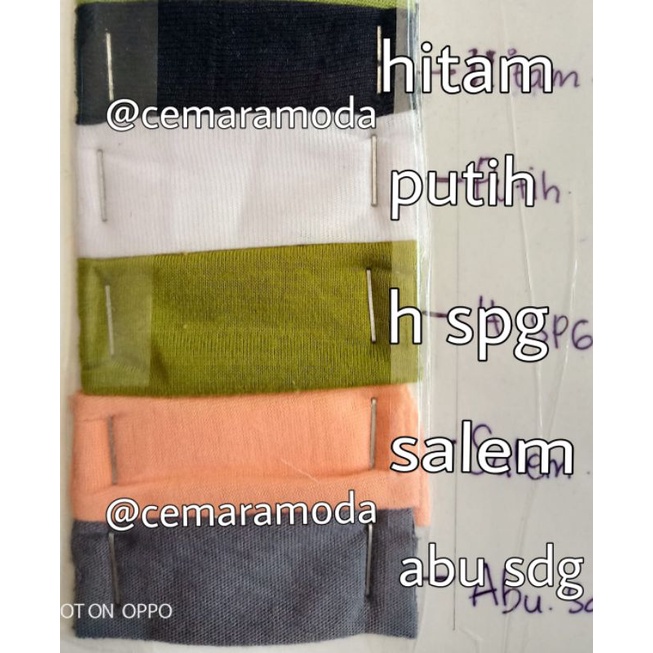 Kain PE Non / kain gamis / kain hijab PER 0.5KG kain busana baju muslim