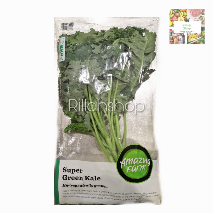 

Sayur Kale Kriting Hidroponik 200 Gram