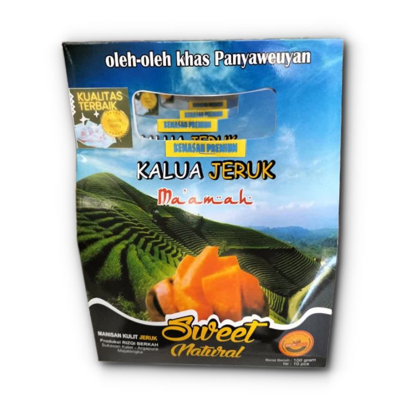 

Manisan Kalua Jeruk Oleh-oleh Khas Majalengka Ma'amah Premium