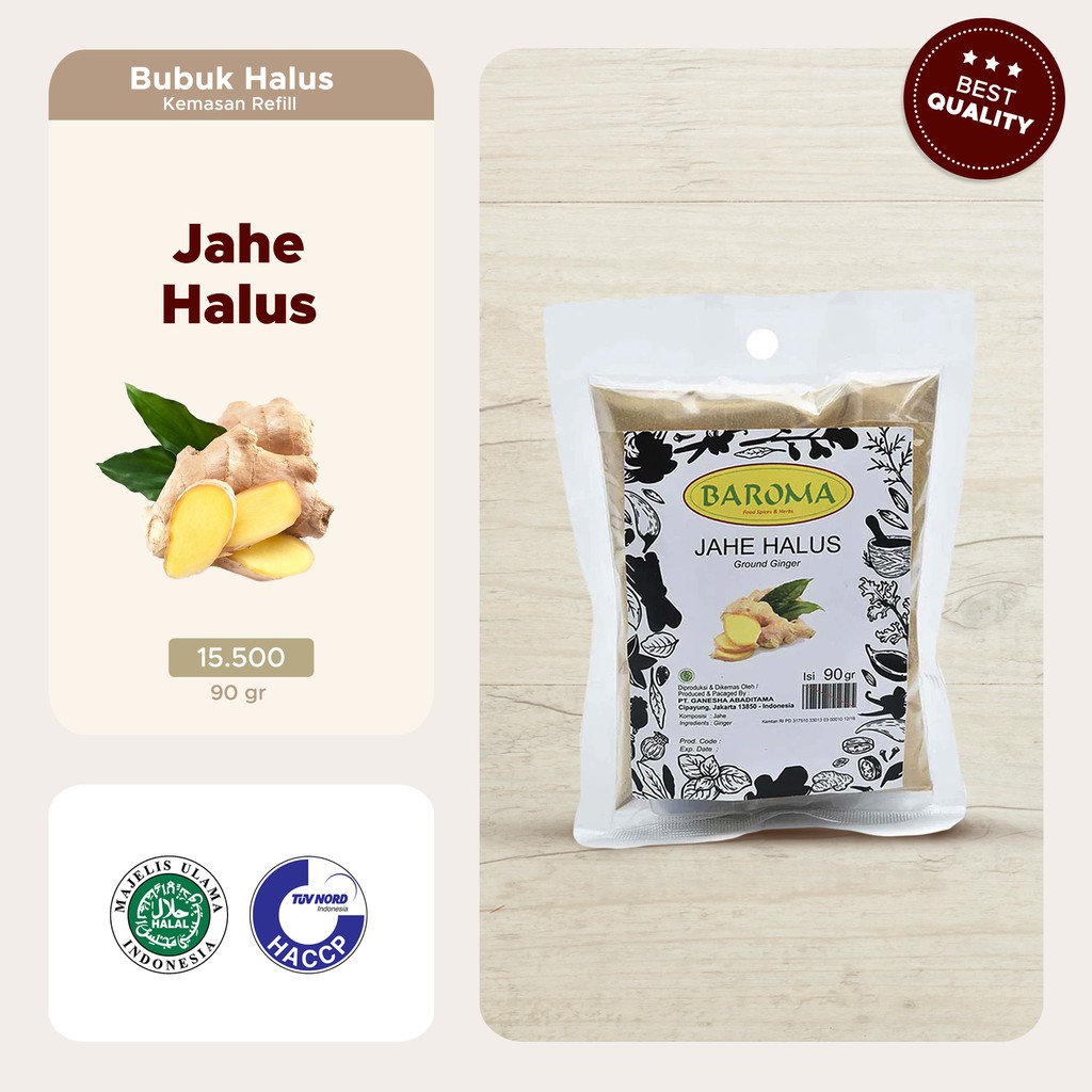 

Jahe Halus Bumbu Masak 90 g Refill