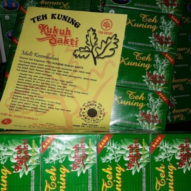 

Teh kuning kukuh sakti