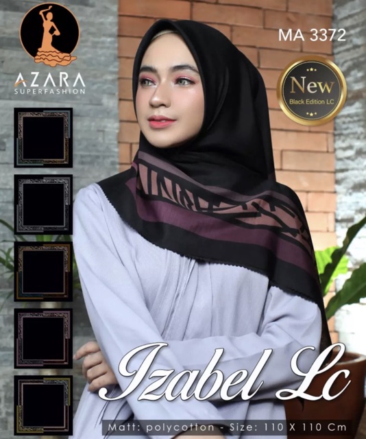 HIJAB AZARA ISABEL ISABEL MOTIF RANDOM LC