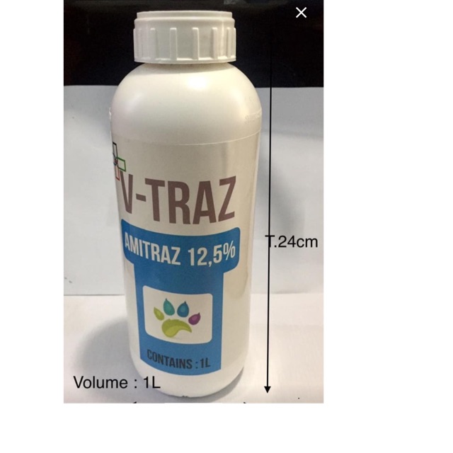 Obat kulit V-Traz 1liter