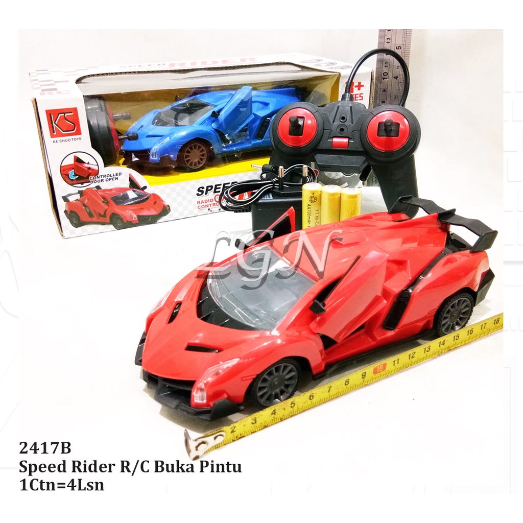 RC mobil buka pintu  Mobil remote control speed rider 2417b