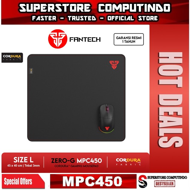 Fantech MPC450 / MPC-450 ZERO-G CORDURA Mousepad Gaming Size L