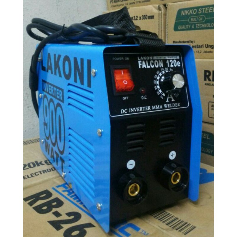 Mesin Las Listrik Inverter Lakoni Falcon 120 E 900 Watt
