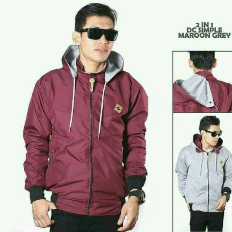 DC bolak balik_jaket cewek bolak balik_ jaket cowok bolak balik_jaketBB