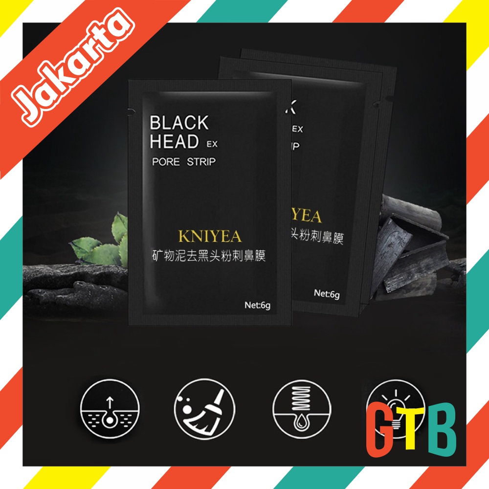 ❤GTB❤ Mask Remove Blackhead And Whitehead Hilangkan Blackhead Travel Pack 6g Termurah R611