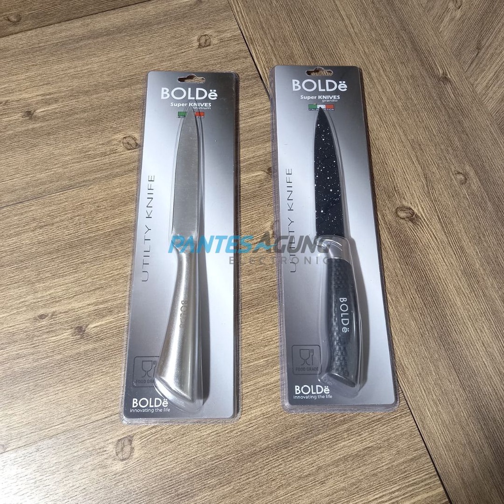 BOLDë Pisau / Titanium / GRANIT Utility Knife Super Utensile BOLDE