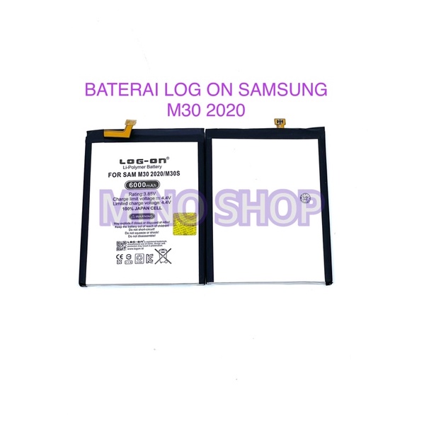 BATERAI SAMSUNG M30 2020 M30S - LOG ON DOUBLE POWER BATRE