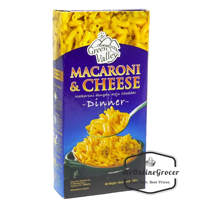 

Pasta-Aneka- Green Valley Macaroni And Cheese 200Gr - Mac N Cheese -Aneka-Pasta.