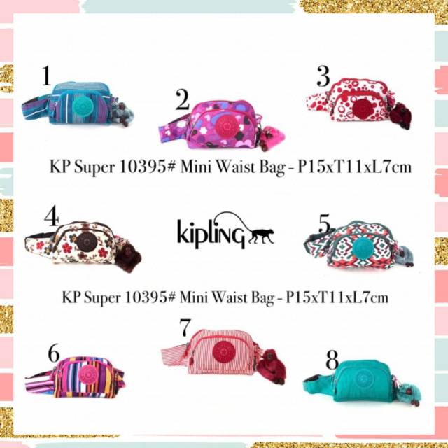 Tas pinggang mini kp 10395 super/waist bag