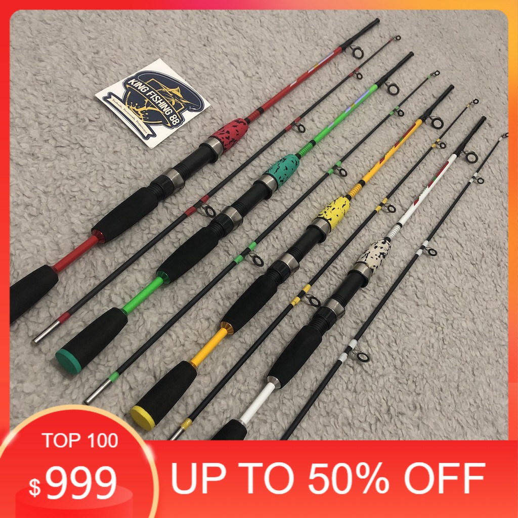 Joran Pancing DAIDO Solid Manta Spin Japan Style 165cm Joran Stik Solid Fiber Alat Pancing Murah