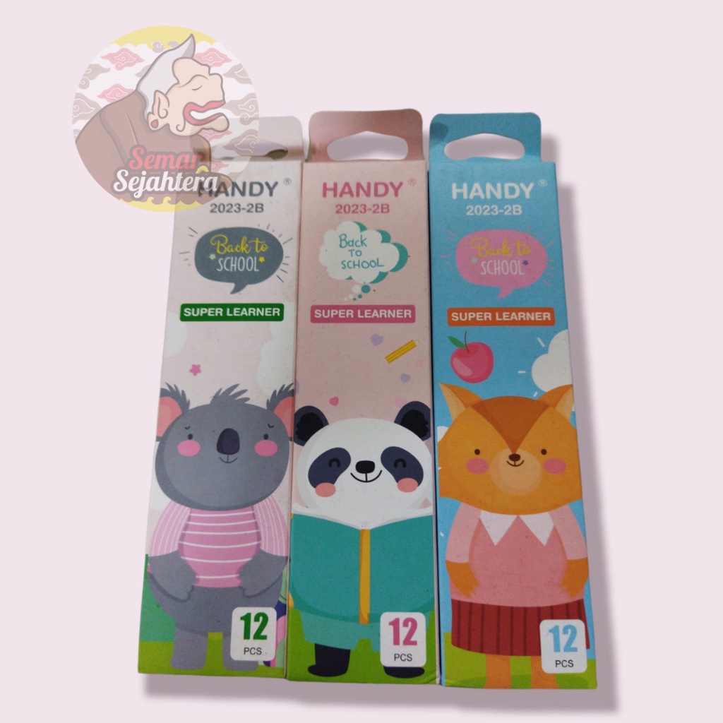 

[PAK] PENSIL / PENCIL 2B HANDY 2023 (12 PCS)*