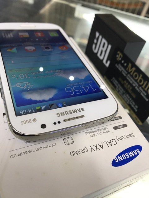 Samsung Galaxy Grand Duos Gt I9082 White Ram 1gb 8gb Rom Second Fullset Non Minus Shopee Indonesia