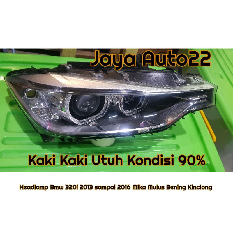 Jual Headlamp Head Lamp Lampu Depan Bmw 3i F30 Original 13 14 15 16 17 1biji Kanan Copotan Indonesia Shopee Indonesia