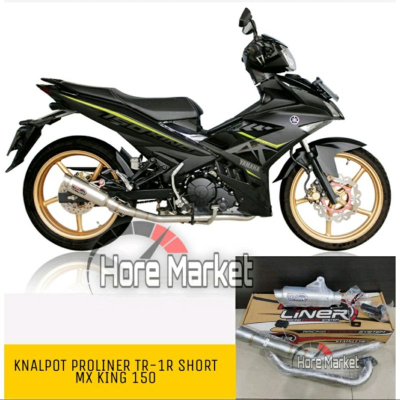 KNALPOT PROLINER  MX KING 150 SHORT TR 1R ORIGINAL 100