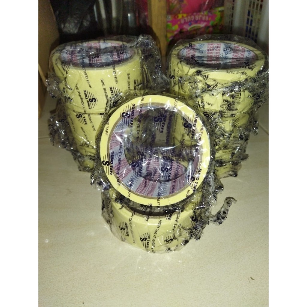 

Masking Tape/Lakban Kertas SUMO 2 inch