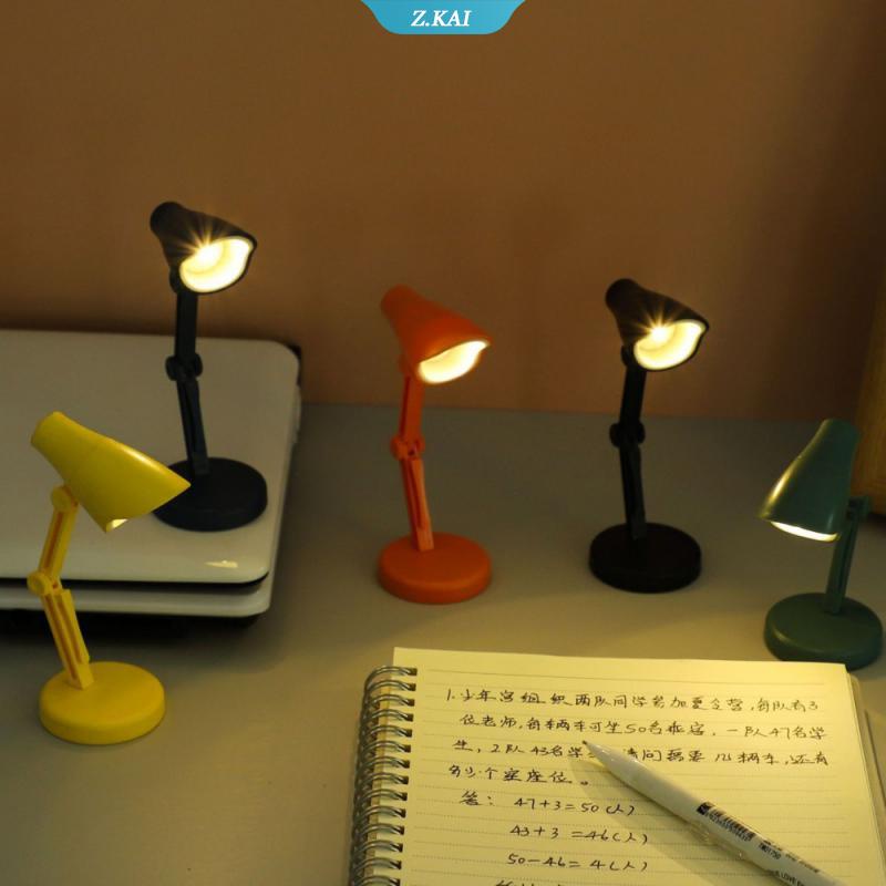 Lampu Meja Led Lipat Mini Untuk Membaca Buku / Komputer / Laptop / Notebook