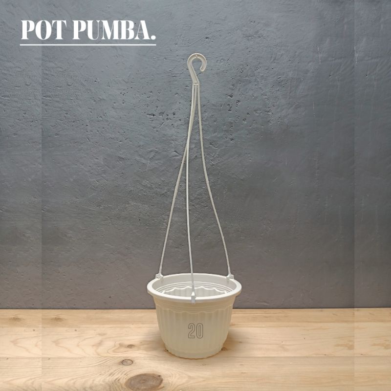 Pot gantung pumba 17 - Pot gantung Plastik - Pot Gantung Pumba 20