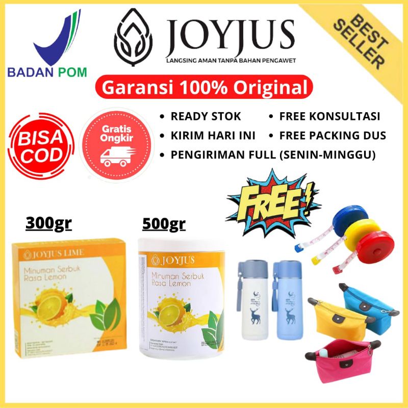 JOYJUS Joyjus Slim Fiber Collagen Original Pelangsing Badan Slim Fiber 300gr - 500gr BPOM Halal