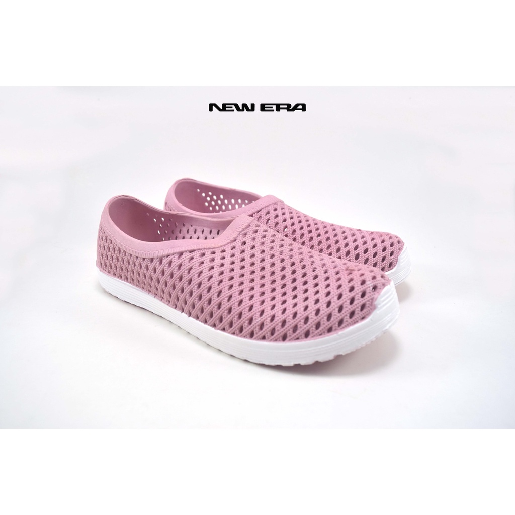 BB NEW ERA LB 10014 Sepatu Slip On Wanita Karet Terbaru Original Murah Size 36-40