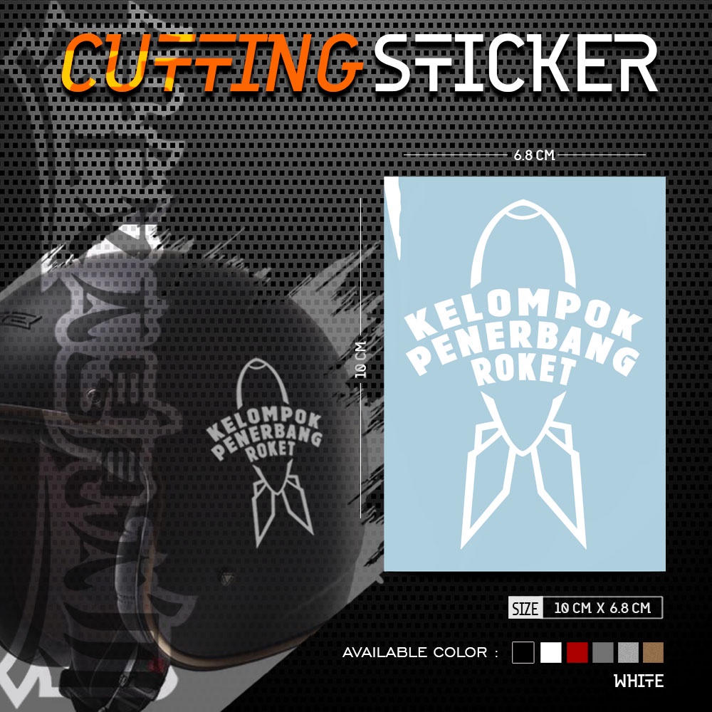 Cutting Sticker Band Kelompok Penerbang Roket | Stiker Cutting Band Kelompok Penerbang Roket | KPR