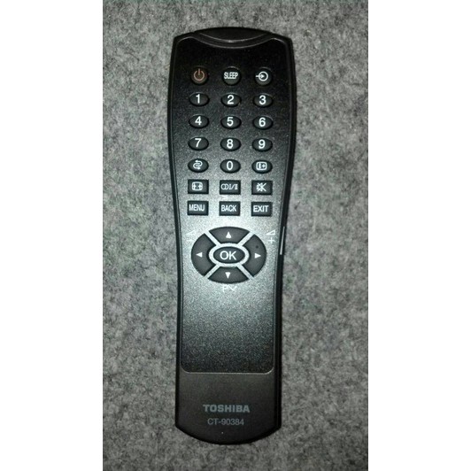 Remot Remote Tv Lcd Led Toshiba Ct 90384 Original Shopee Indonesia