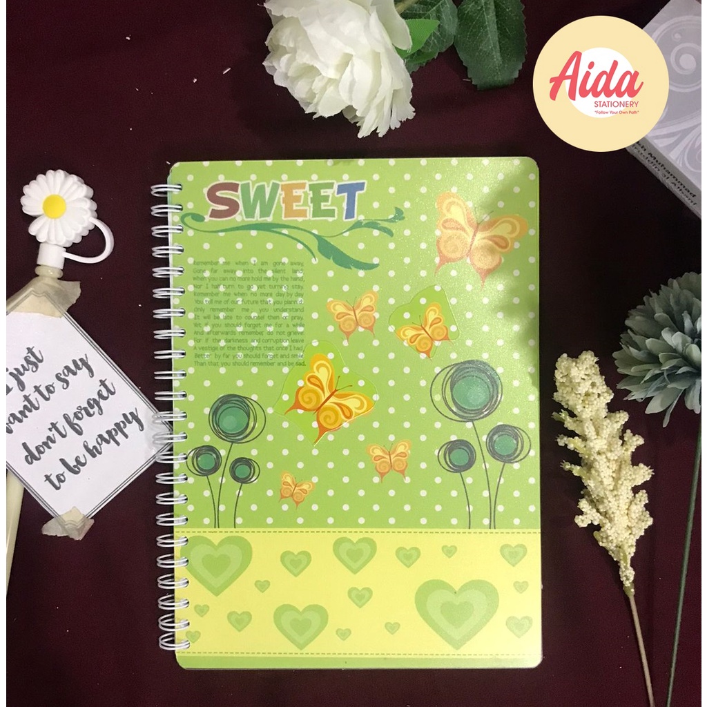 

Notebook Sweet Green Childhood