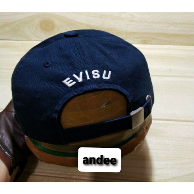 TOPI EVISU PREMIUM / nevy lis putih