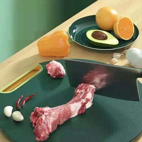 TALENAN ANTI JAMUR / CUTTING BOARD PREMIUM Dapur Hijau Emerald Kualitas Premium Tebal