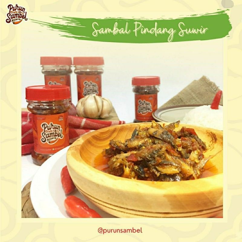 

Sambal Pindang/Tongkol Suir Sambal Murah Purun Sambel