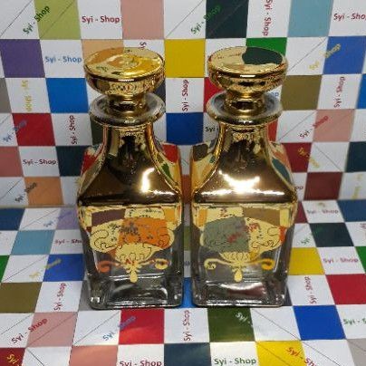 Botol Kaca Display atau Pajangan Parfum MOTIF