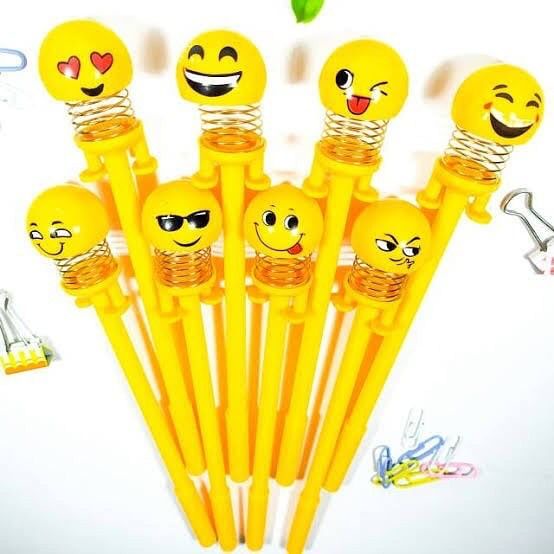 

PULPEN MANTUL EMOJI PENA PEN GEL TINTA MURAH READY GROSIR COD