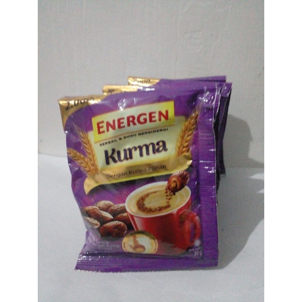 

Energen Kurma 30gr sereal